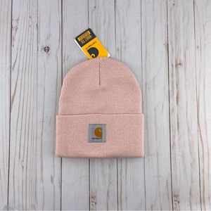Carhartt Watch Beanie Hat Pink